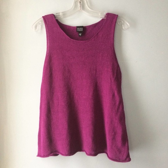 Eileen Fisher linen tank - Picture 2 of 5